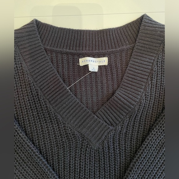 Aeropostale Women’s Sweater- Black- Size Medium - Picture 8 of 11